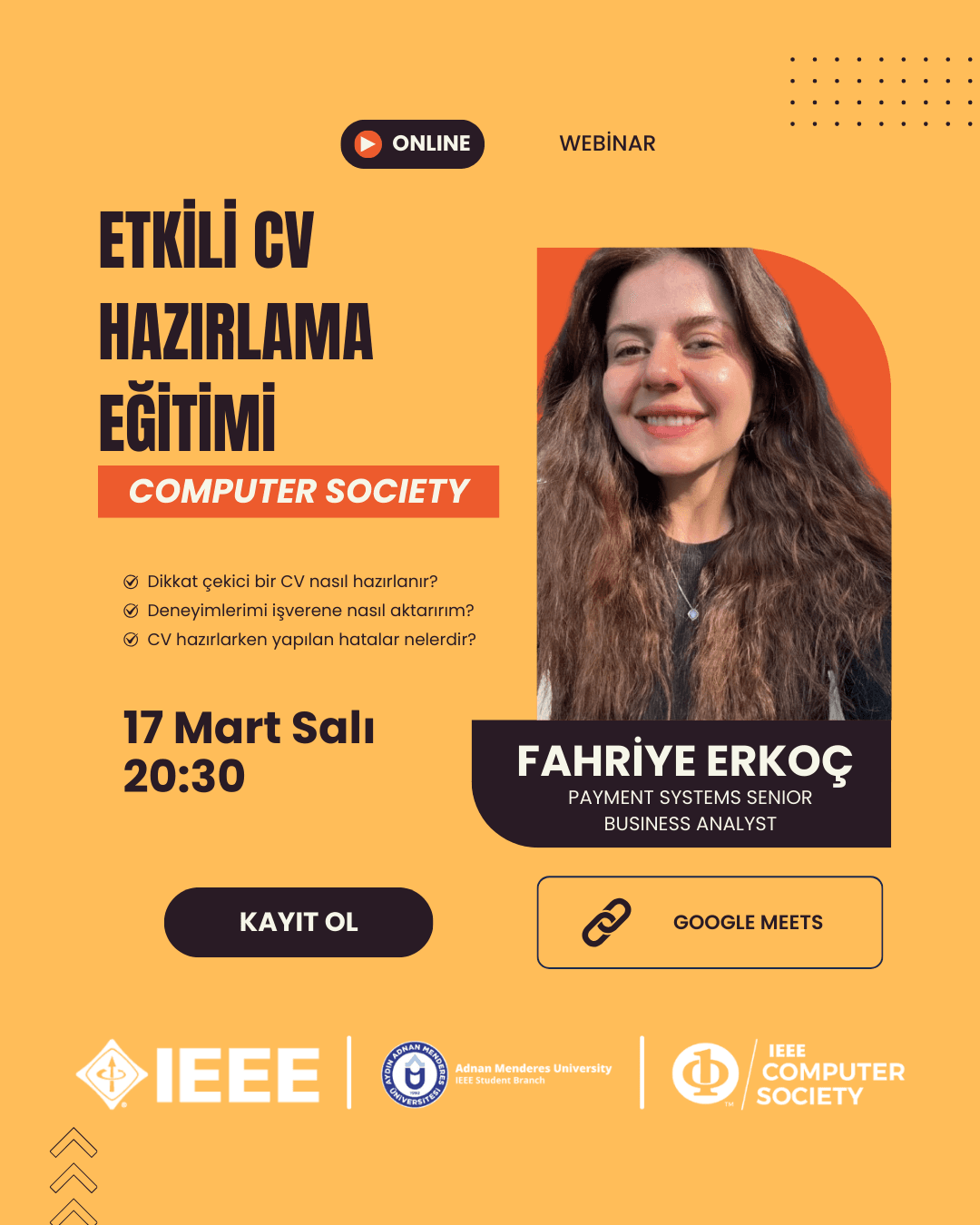 ETKİLİ CV HAZIRLAMA EĞİTİMİ